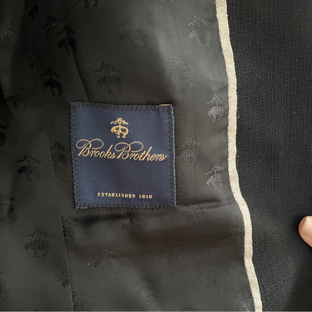 Brooks Brothers Loro Piana wool silk Stellita blazer 4 timeless old money - Picture 8 of 13